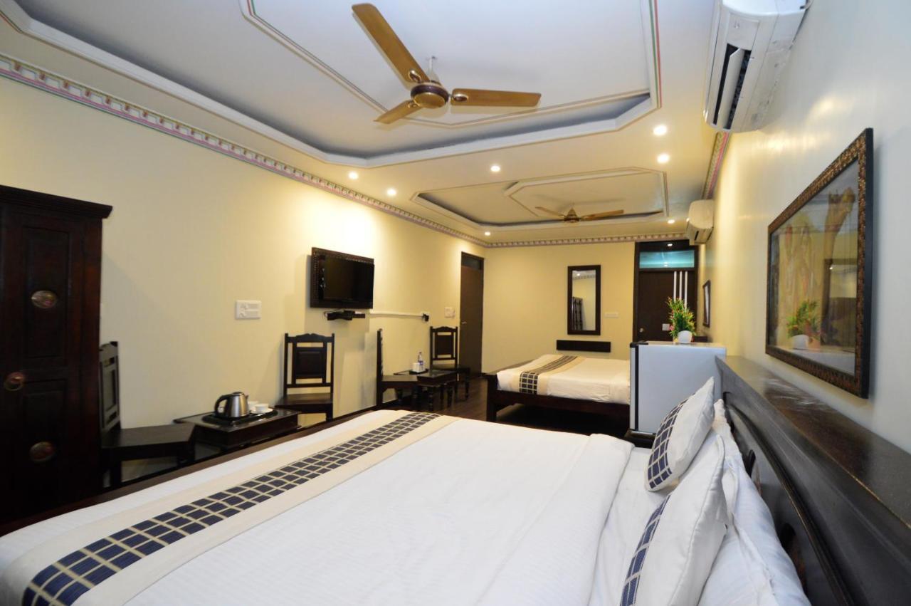 Surya Garh-A Heritage Hotel Jaipur Bagian luar foto